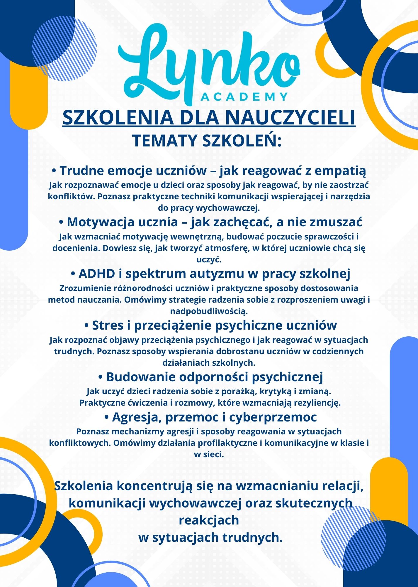 Blue and White Geometric Background Flyer (Booklet (Small))(1)